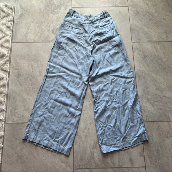 Rosetta Getty Blue Wide Leg Trouser - Picture 3 of 6